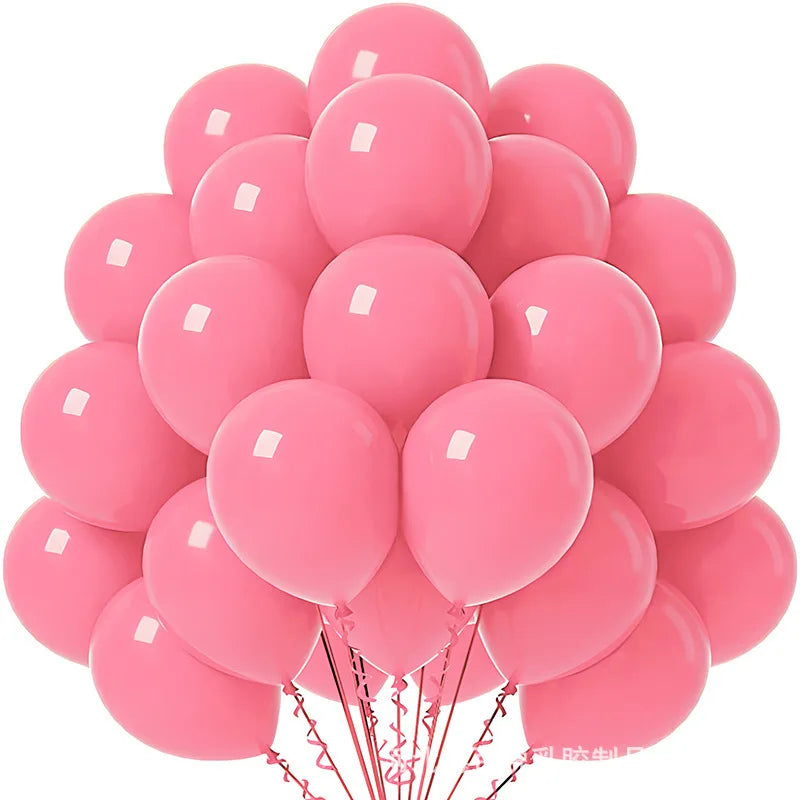 20pcs Pearl Latex Balloon Blue Helium Ball for Wedding Adult Birthday Party Baby Shower Graduation Chinese New Year Decoration
