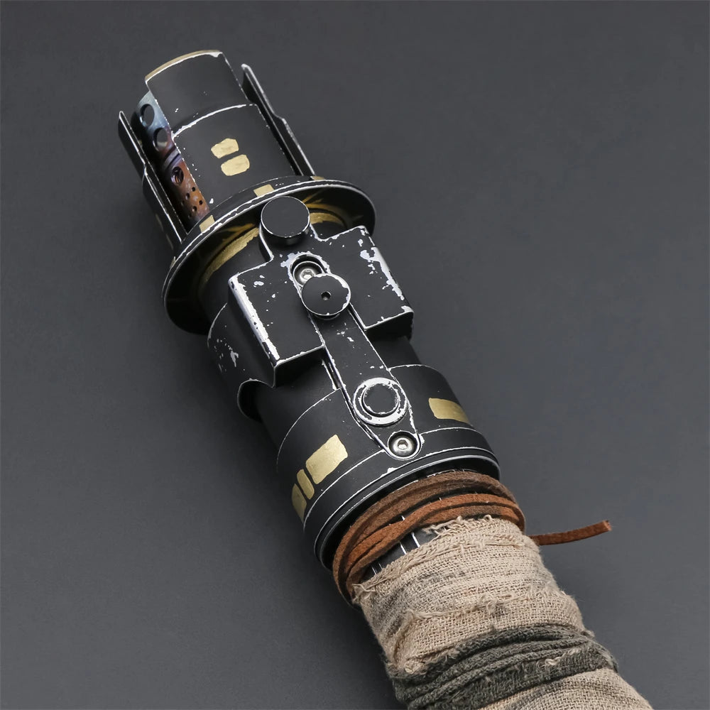 TXQSABER Boone Kestis Jedi Sith Saber Smooth Swing Pixel Laser Sword Proffie Saber Weathering Cosplay Light up Toys