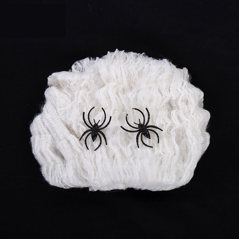 Artificial Spiderweb Halloween Decoration