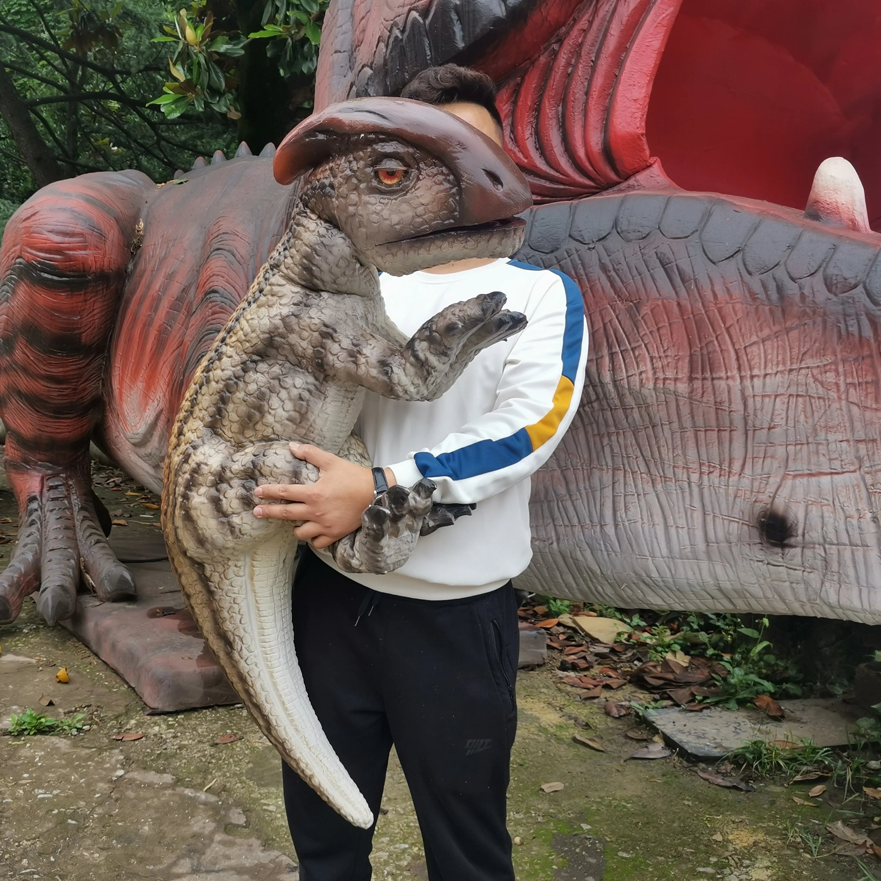 Customized Hand Control Baby Dinosaur Puppet