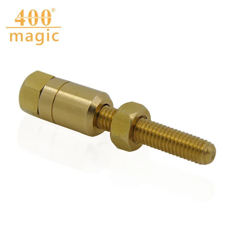 JM-171 Micro Psychic Magic Tricks Self-rotation Nut Mind Screw Metal Magic Props Magicians Close-up Magic Unisex Includes