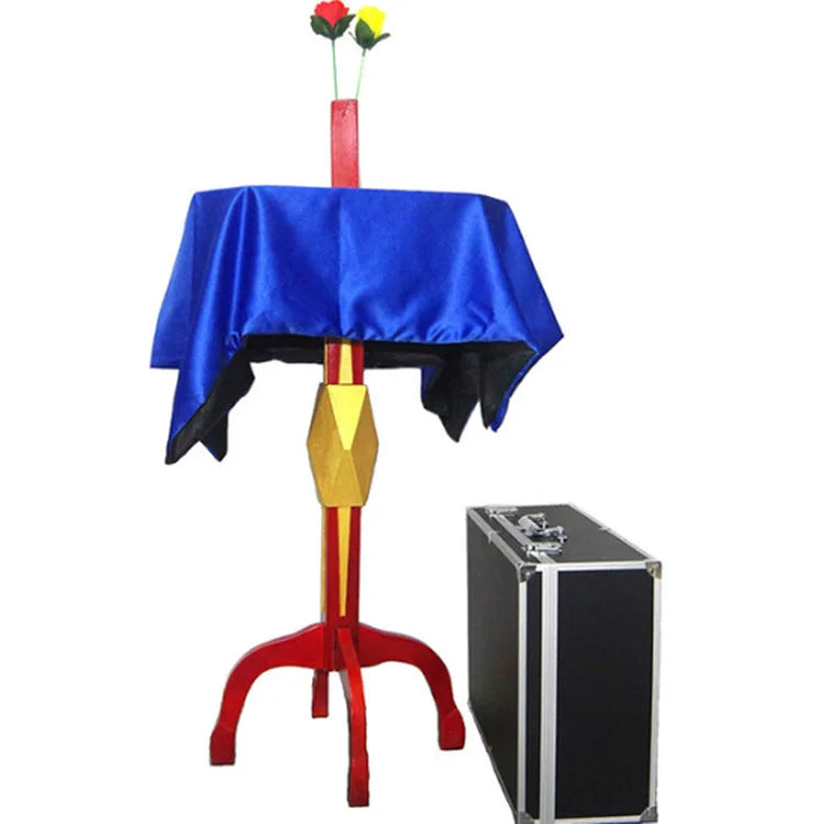 New Mult-Function Square Floating Table + Candlestick Flower Pot Magic Tricks Magician Stage Illusions Gimmick Levitation Magia