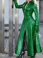Women's Faux Leather Costume