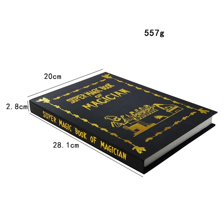 Magic Book Objects Appear Stage Magic Flower Paper Gimmick Show Accessories