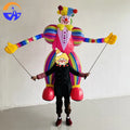 Outdoor Super Circus Joker Inflatable Clown Model Puppet Light Oxford Cloth, Durable Suitable for Parades Advertising Equipment
