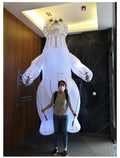 Carnival Attractive Giant Inflatable Polar Bear Costume Advertising Parade Lighted Butterfly Walking Costume for Party Event