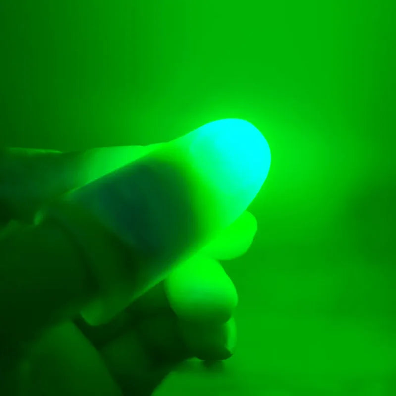 Light-Pair Set Charging Brilliant Magic Light  Magic Tricks Thumb Tips for Stage D'lite  Props Gimmicks Illusions Accessory