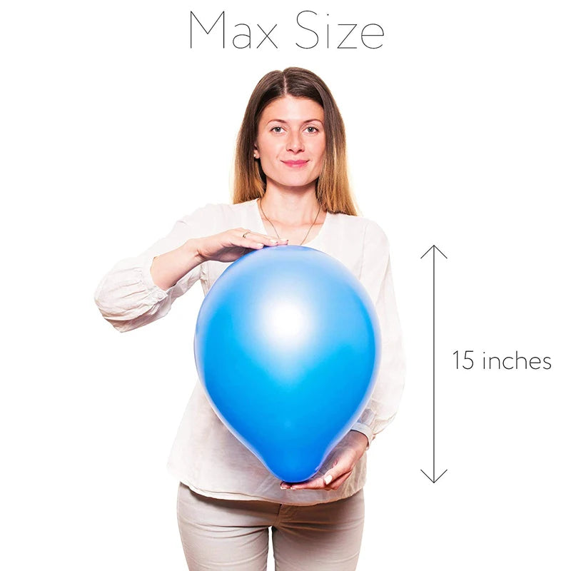 10 Colors Latex Rainbow Set 100 Pack 2.8g 12 Inch Supplies for Wedding Birthday Mother Day Party Decoration Accessory Balloons