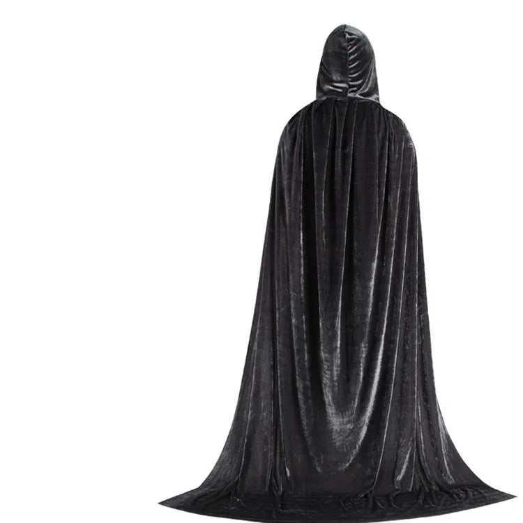 Ecoparty Wholesale Costume Supplies Clothing Cosplay Party With Hat Halloween Hooded Cloak Vampire Cape Cloak Witch Wizard Cloak - Big Tim's Magic Emporium