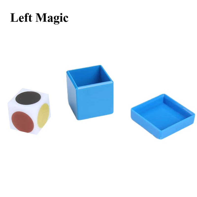 Eye Perspective Dice Box Magic Tricks Distinguish Color Through Sound Dice Close Up Street Magic Props Mentalism Funny Toys - Big Tim's Magic Emporium