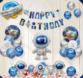 Outer Space Theme Party Decorations — Spaceship Balloon Set for Kids