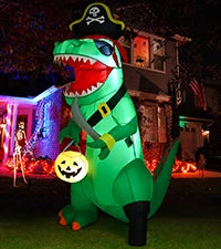 GOOSH 12.8 FT Halloween Inflatables Clown Archway Indoor & Outdoor Party Decor Built-in LEDs for Garden Lawn Yard Decorations - Big Tim's Magic Emporium