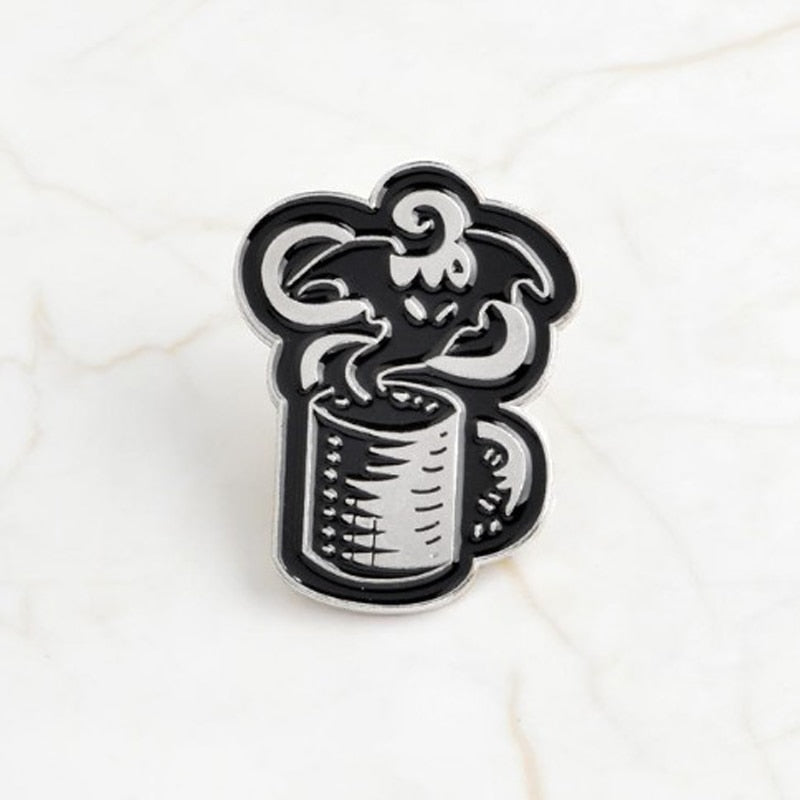 Trick-or-Treat Halloween Enamel Pin