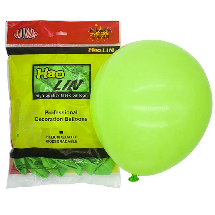 12 Inch Latex Balloons for Various Occasions-for Birthdays Graduations Baby Showers Christmas Holidays Mother's Day Halloween