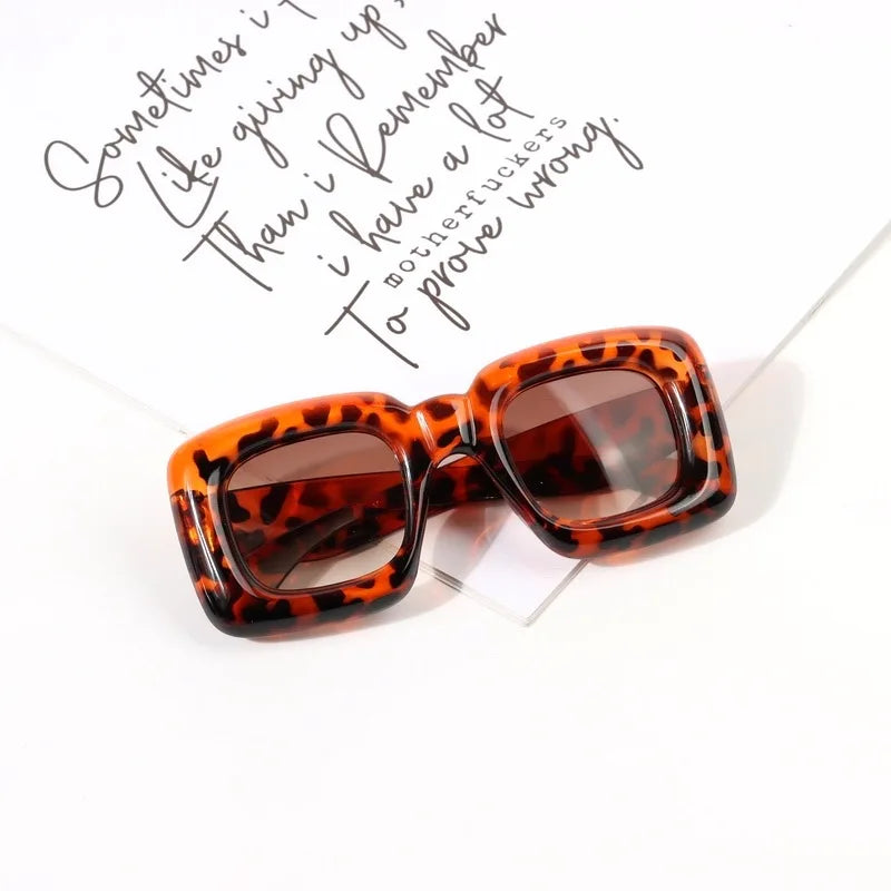 2023 Multi Colors New Unique Fashion Design Y2K Funny  Square Kids Baby Sunglasses for Decoration Eyewear - Big Tim's Magic Emporium