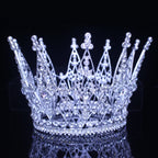 Bridal Rhinestone Tiara Crown for Weddings, Prom & Pageants