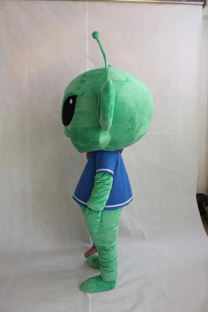 Best Price Adult Size Custom Cartoon Character Alien Mascot Costume for Sale Fancy Dress Cosplay Adult Alien Mascot Costume
