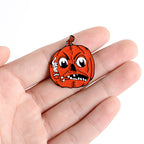 Trick-or-Treat Halloween Enamel Pin