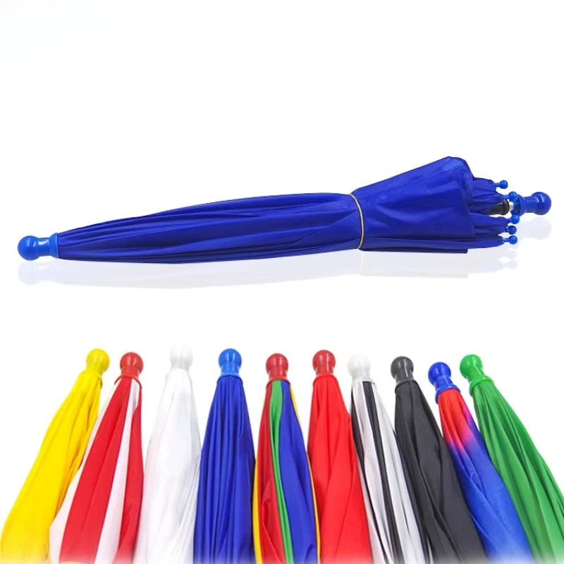 MCMagic Empty Hands Appearing Umbrella Trick (40cm Length) Magic Device Silk to Parasol Magician Accessory Stage Magic Show