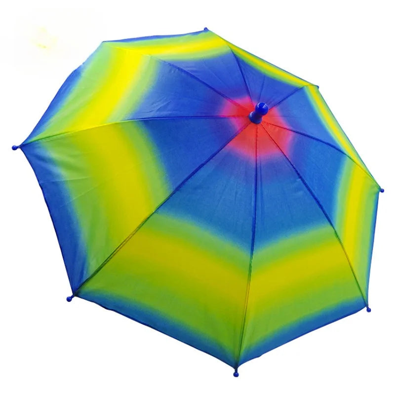 MCMagic Empty Hands Appearing Umbrella Trick (40cm Length) Magic Device Silk to Parasol Magician Accessory Stage Magic Show