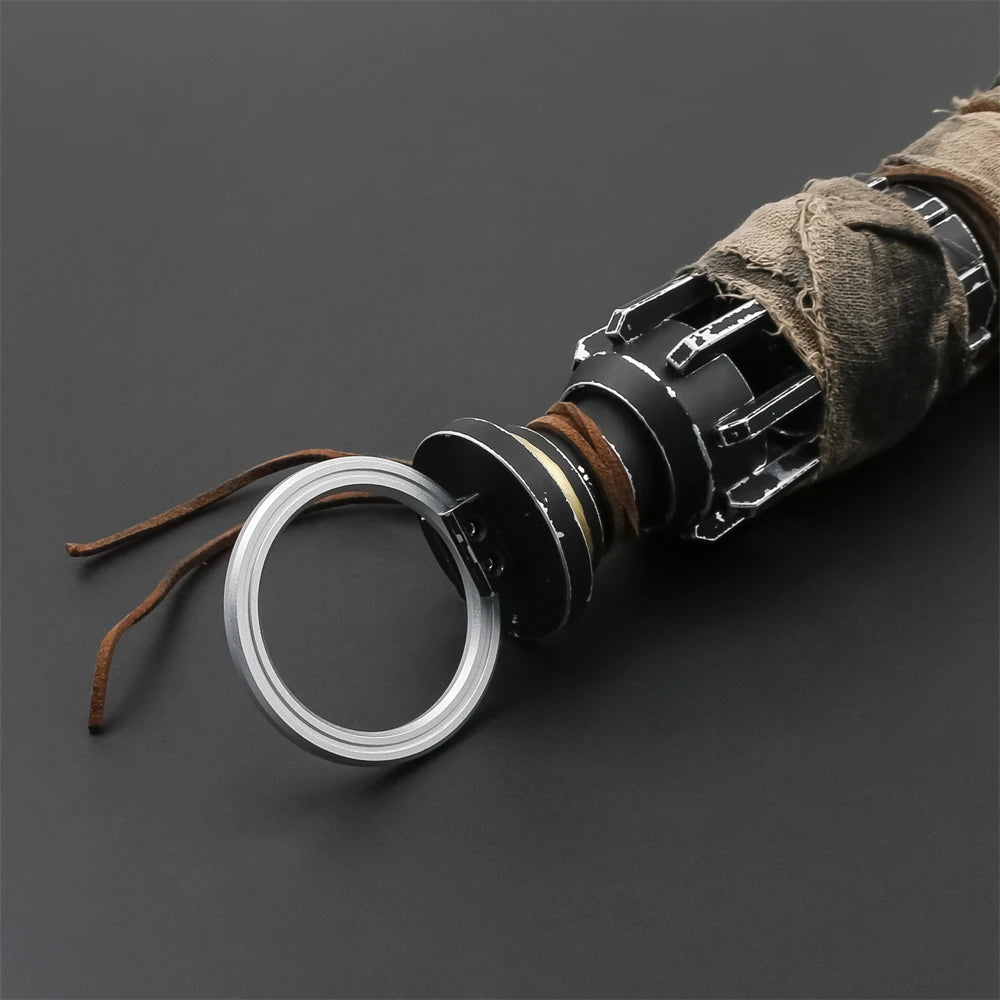 TXQSABER Boone Kestis Jedi Sith Saber Smooth Swing Pixel Laser Sword Proffie Saber Weathering Cosplay Light up Toys
