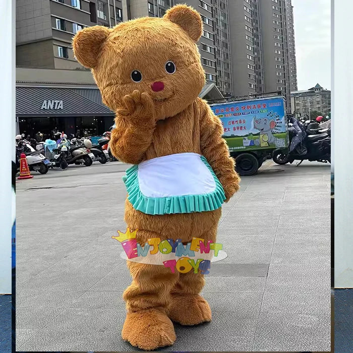 Enjoyment CE Customized Butter Bear Cosplay Bear Costume Teddy Suits Plush Teddy Bear Mascot Costume for Party