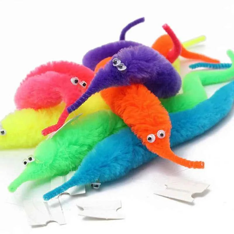 Funny Beginners Magical Props Sets Twisty Magic Worm Change Bag Pull Flower Make Things Appear Disappear Trick Toys for Children - Big Tim's Magic Emporium