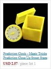 1pcs 50 / 70 grams White Magic Funny Powder Solidification Slush Powder Close-up Magic Tricks Props Toys