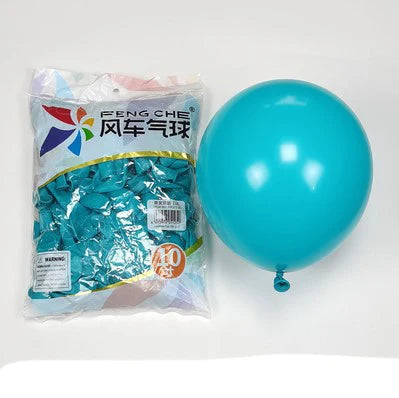 100pcs/bag 10 Inch Fengche Thickened Matte Color Round Latex Balloon for Birthday Wedding Balloons Decoration