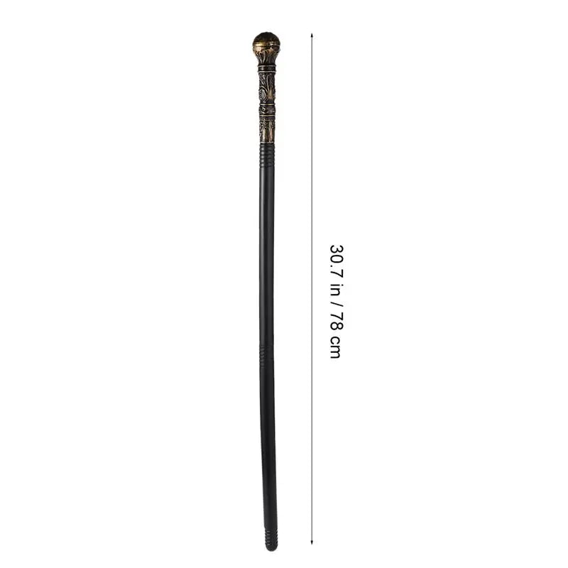 1Pc Costume Walking Cane Elegant Prop Stick Dress Cane Costume Accessory Cosplay Stage Performance Props
