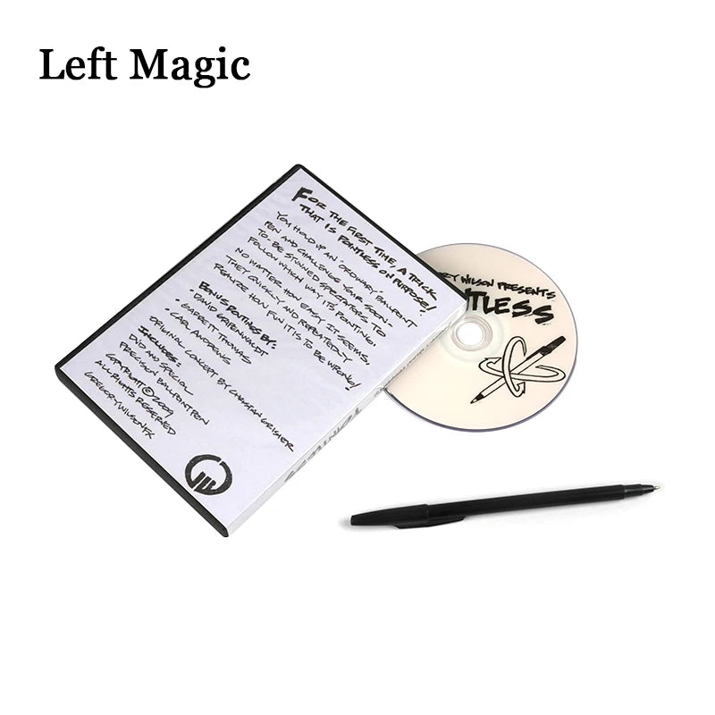 Pointless( DVD + Gimmick )By Gregory Wilson Magic Tricks Close-Up Stage Street Pen Magic Comedy Illusions Mentalism Accessories