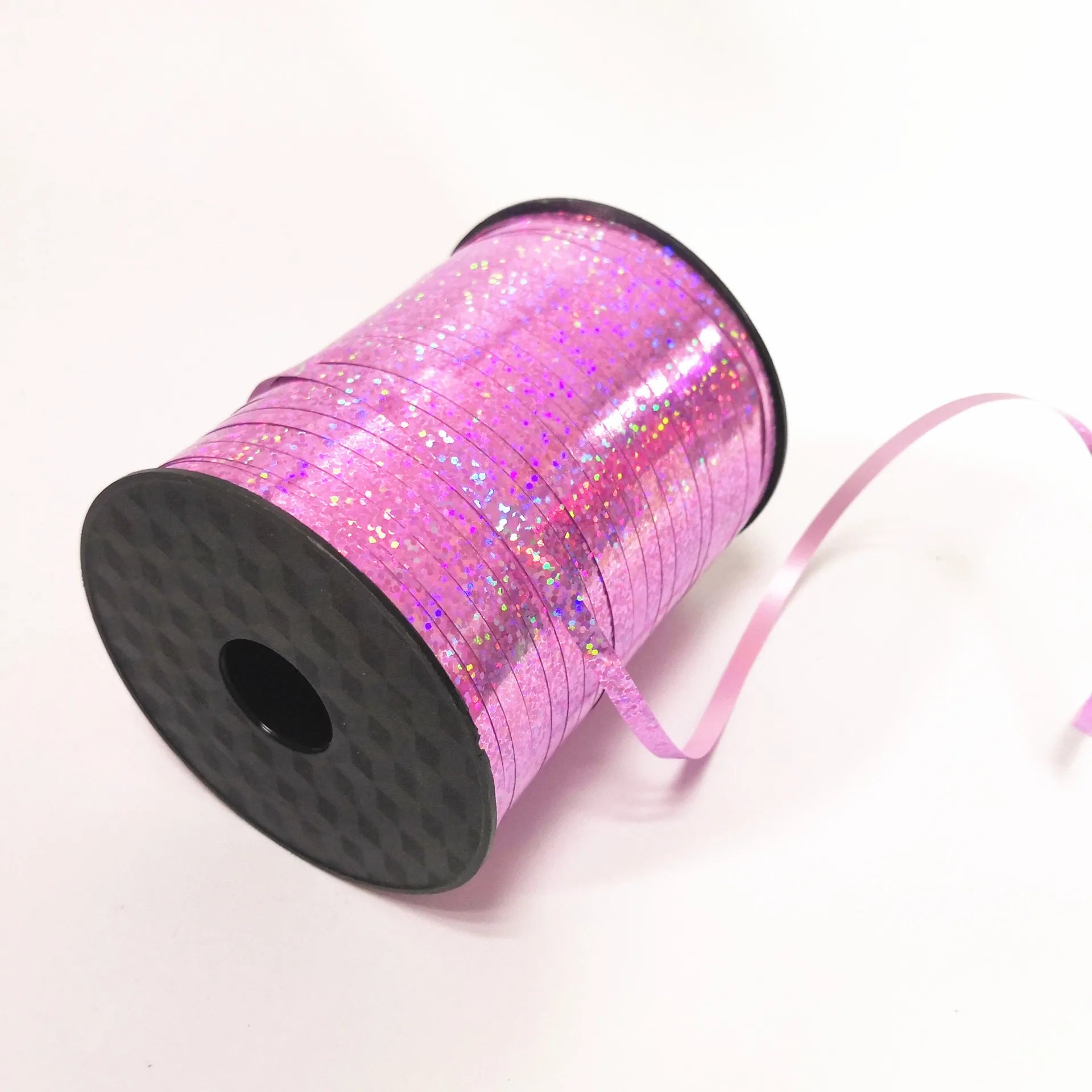 500 Yards Shiny Metallic Gold Crimped Curling Ribbon Balloon String Roll for Gift Wrapping Party Promotional Party Supplies