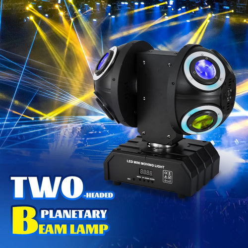 150W 4-in-1 Disco Club RGBW Beam Laser LED Moving Headlight Party Stage Magic Ball High-Power Stage Lighting Equipment Paytton