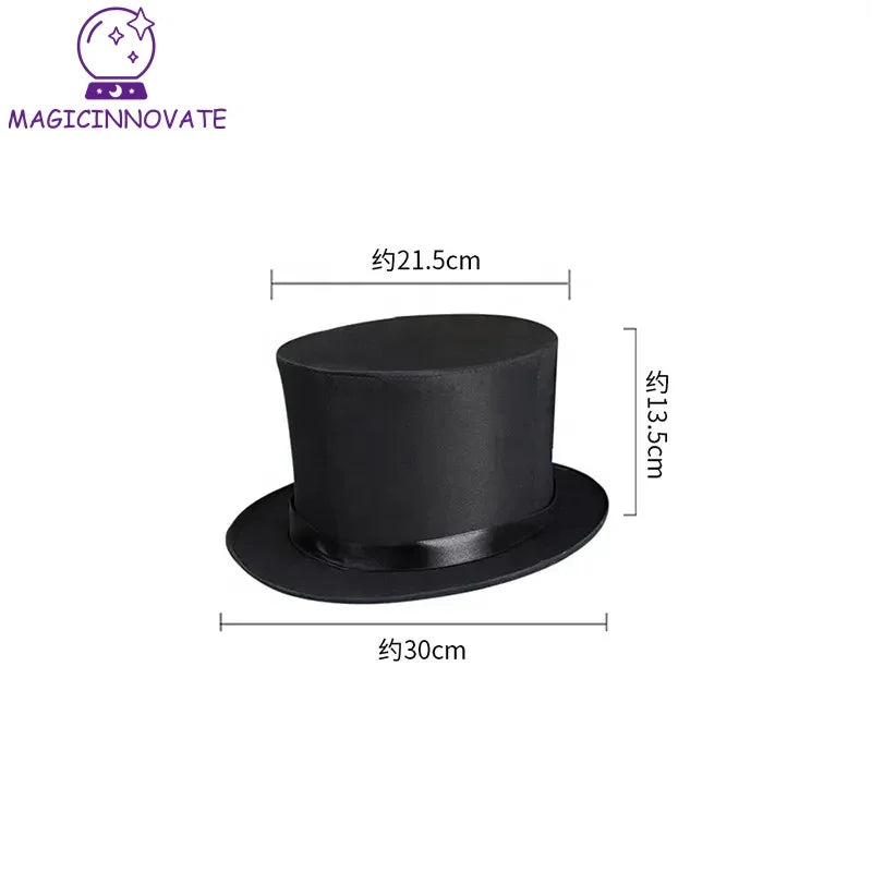 Magic TOP Hat Folding Magic Hat Out of  Rabbit &pigeon Interactive Funny Magic Props Show