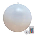Inflatable Light-up Christmas Balls PVC Remote Control LED Flashing Beach Balloons Children's Christmas Party Supplies