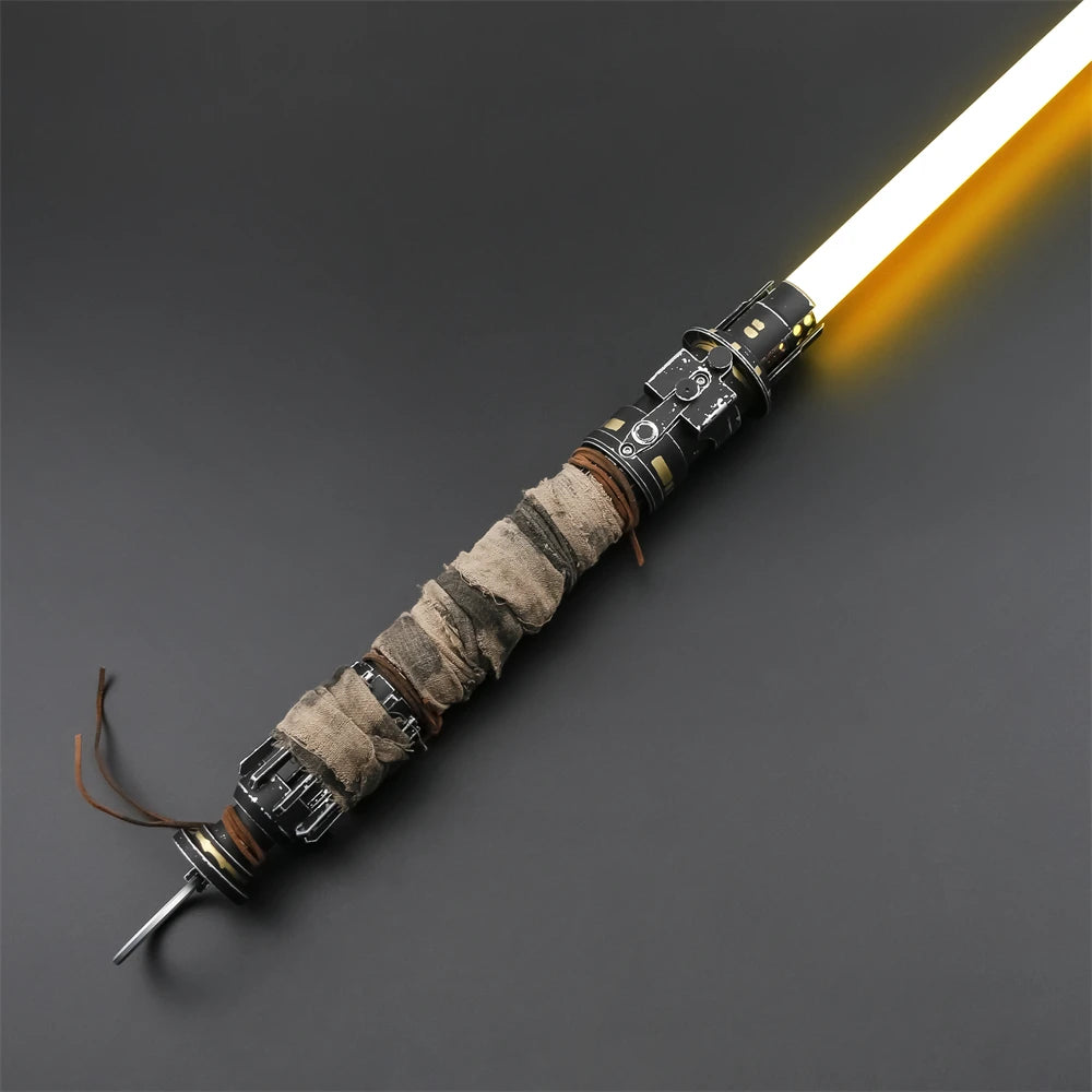 TXQSABER Boone Kestis Jedi Sith Saber Smooth Swing Pixel Laser Sword Proffie Saber Weathering Cosplay Light up Toys