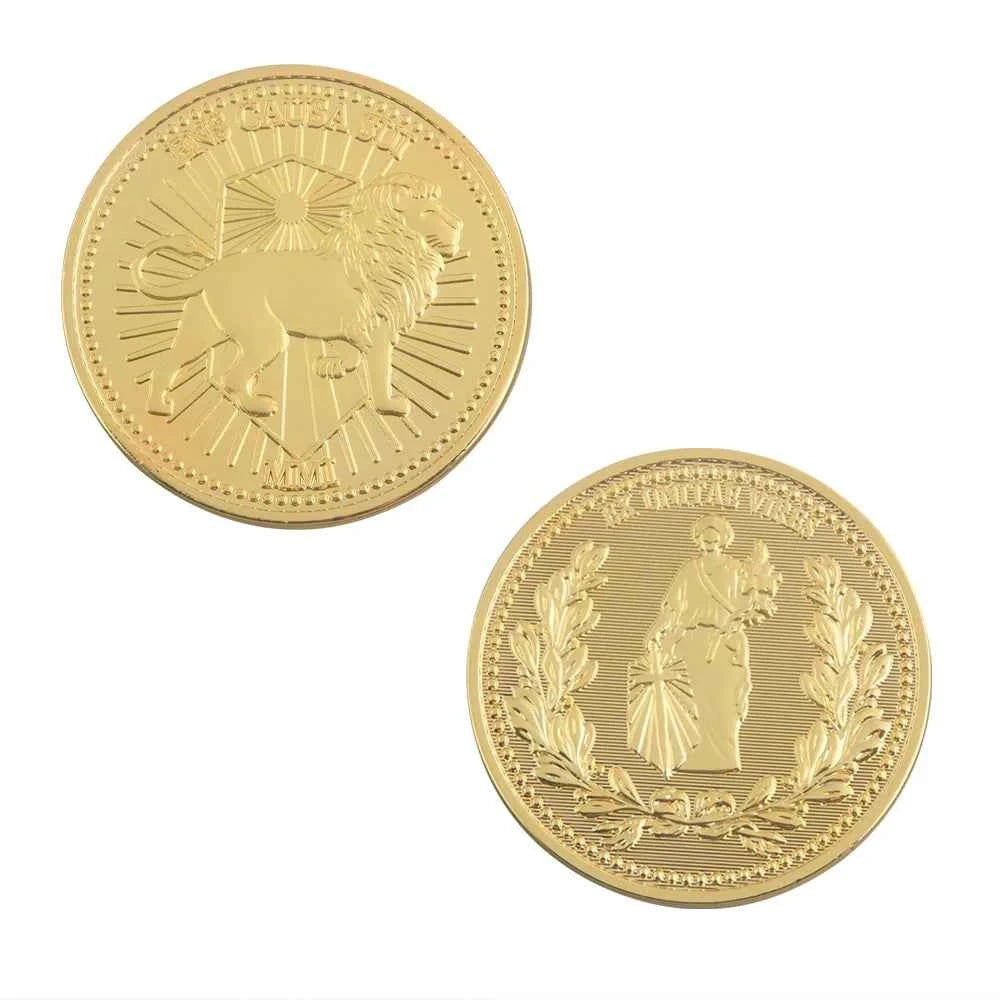 Movie John Wick Can Open Coin Big Size Badge Sofia Blood Oath Marker Keanu Reeves Continental Hotel Adjudicator Cosplay Jewelry
