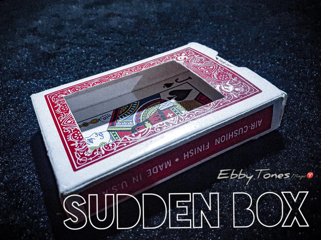 Sudden Box By Ebbytones Magie Close Up Performer Stage Gimmick Illusions Magia Props Magic Tricks Street Accessories Magician - Big Tim's Magic Emporium
