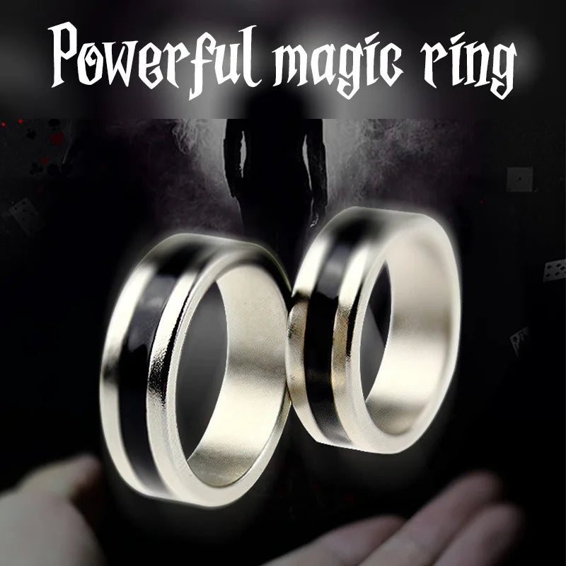 Magic Magnet Ring Strong Magnet Ring Magic Props Magic Skill Accessories Interactive Toys Children Gift - Big Tim's Magic Emporium