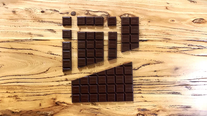 Novelty Magic Chocolate Puzzle Toy PVC Prank Chocolates Joke Street Magic for Party Unique Gift Idea
