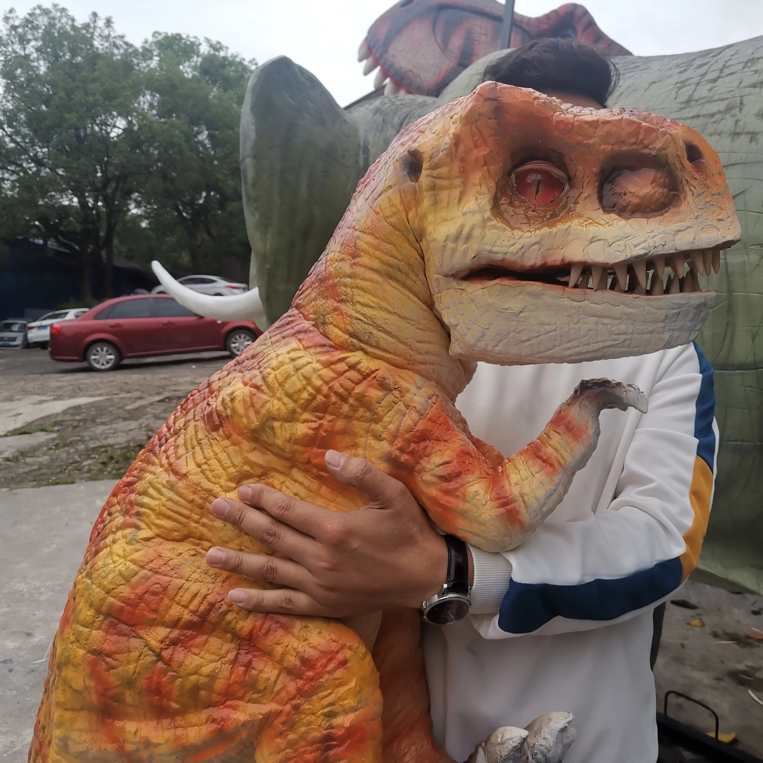 Customized Hand Control Baby Dinosaur Puppet