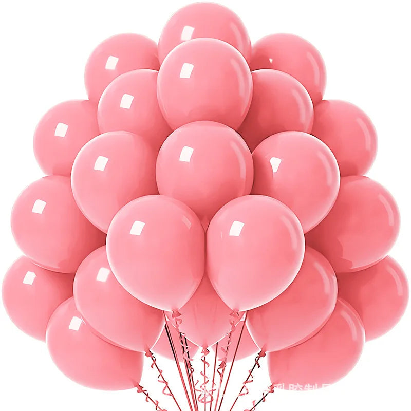 20pcs Pearl Latex Balloon Blue Helium Ball for Wedding Adult Birthday Party Baby Shower Graduation Chinese New Year Decoration