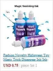 1pcs 50 / 70 grams White Magic Funny Powder Solidification Slush Powder Close-up Magic Tricks Props Toys