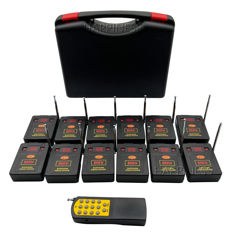 12 Cue Remote Control Balloon Bursting & Exploding System for Wedding & Party Big Events Premium Promotional Party Supplies