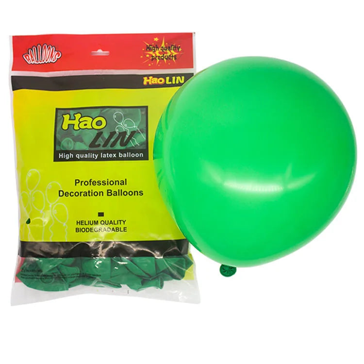 12 Inch Latex Balloons for Various Occasions-for Birthdays Graduations Baby Showers Christmas Holidays Mother's Day Halloween