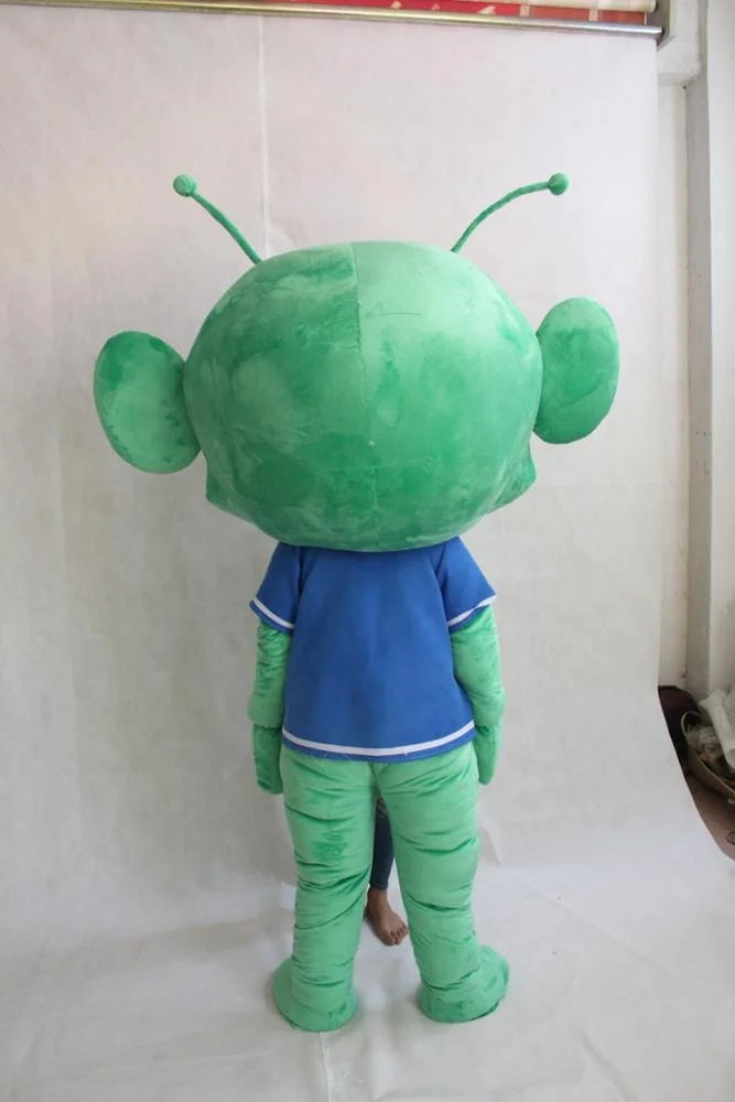Best Price Adult Size Custom Cartoon Character Alien Mascot Costume for Sale Fancy Dress Cosplay Adult Alien Mascot Costume