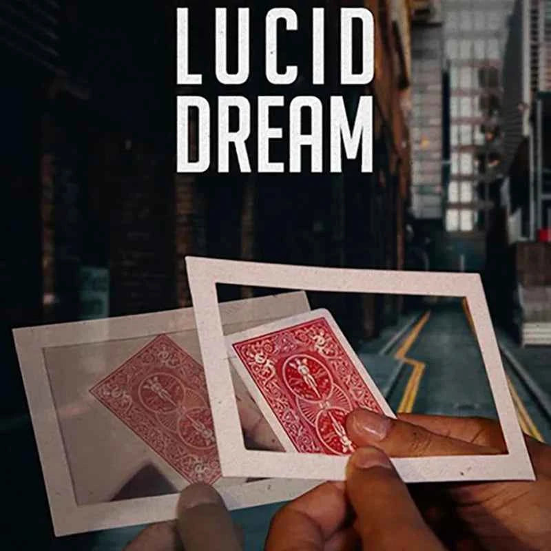 Lucid Dream Magic Tricks The Selected Playing Card Appearing Joke Magia Magician Close Up Illusions Mentalism Gimmicks Props