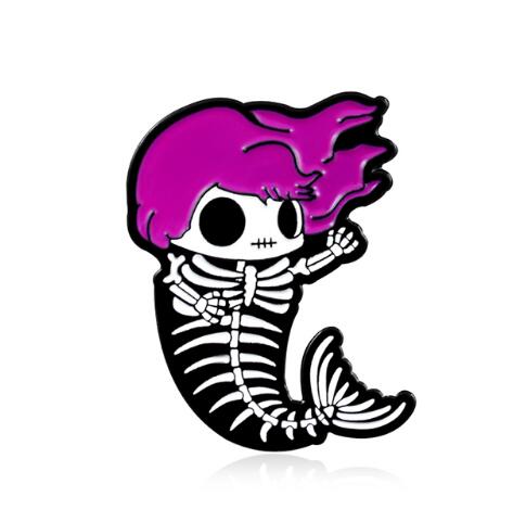 Trick-or-Treat Halloween Enamel Pin