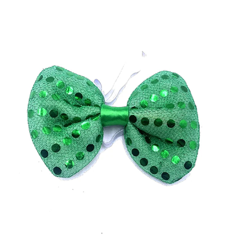 Sequin Led Bowtie Performer Event Led Light up Flashing Bowtie Fancy Light for Party