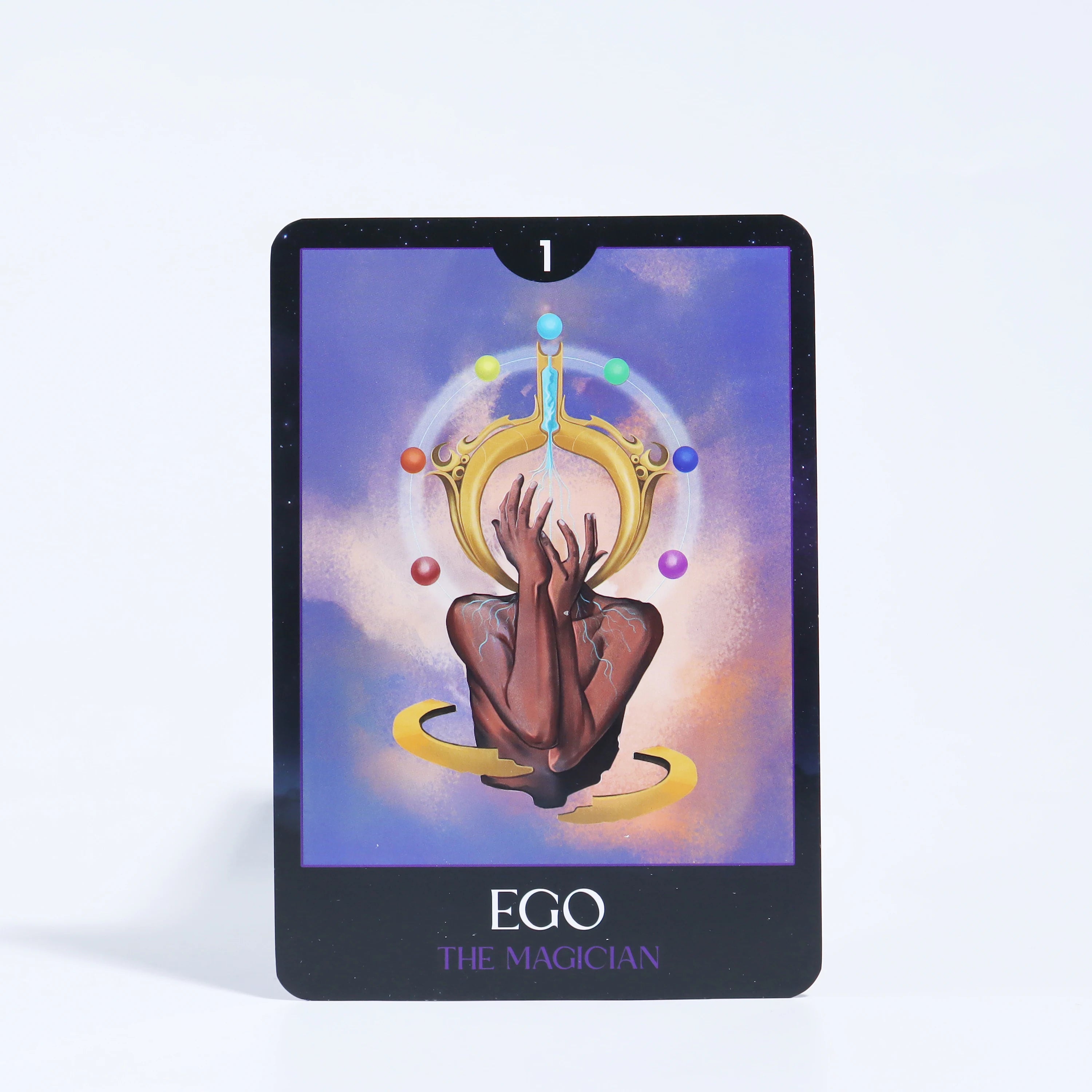 Wholesale Oracle Cards Custom Printed Positive Affirmation Card French Magician Tarot Deck